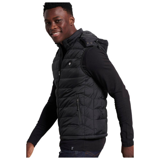 Funky Buddha Ανδρικό αμάνικο μπουφάν